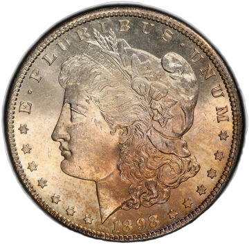 1898-S $1 Morgan Dollar PCGS MS64