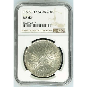 1897ZS FZ MEXICO 8R NGC MS62