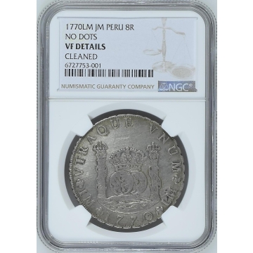 1770LM JM PERU NO DOTS 8R NGC VF Details