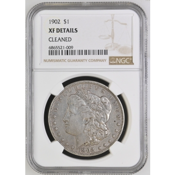 1902 Morgan Dollar S$1 NGC XF Details