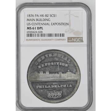 1933-4 IL HK-470 So-Called Dollar INDIAN HEAD DOLLAR SC$1 NGC MS61RD