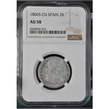 1806S CN SPAIN 2R NGC AU58