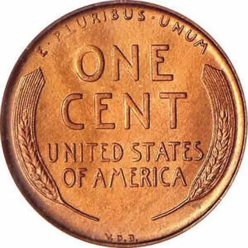 Cent - Lincoln Wheat Ear reverse - Circulated