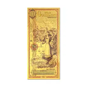 Utah 10 Goldback 1/100oz Aurum Gold Note