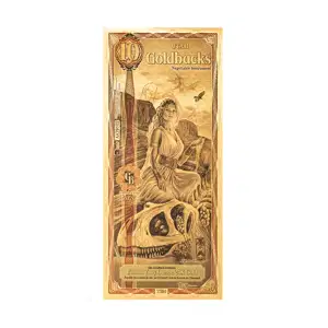 2026 Utah 10 Goldback 1/100oz Aurum Gold Note