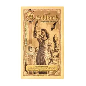 2026 Utah 1/4 Goldback 1/4000oz Aurum Gold Note
